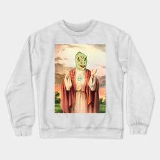 Yee jesus meme Crewneck Sweatshirt